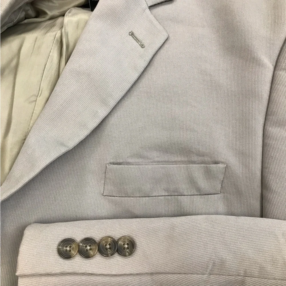 Chaps Men's Khaki Blazer - Size 48L